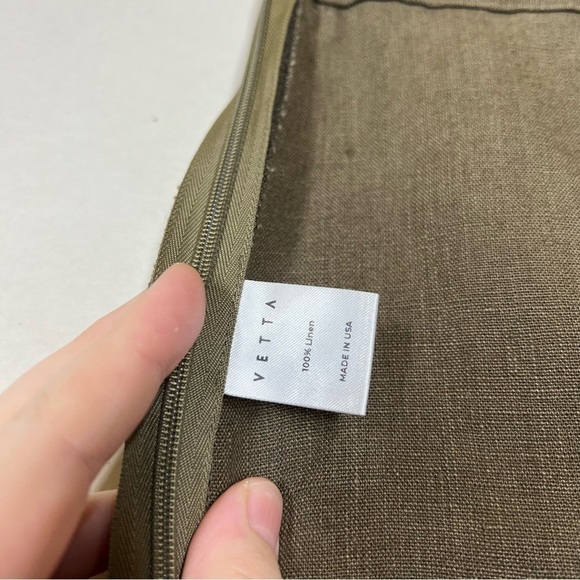 Vetta 100% Linen Wide Leg Pant Size 4 - Picture 9 of 9